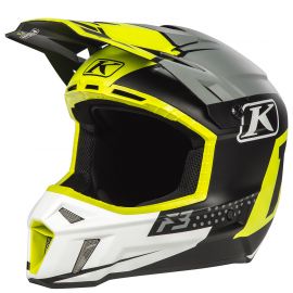Мотошлем KLIM F3 HELMET ECE Bomber Lime